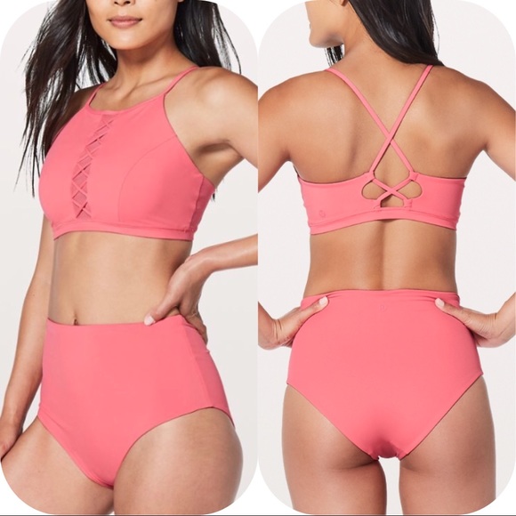 lululemon athletica Other - NWT LULULEMON SHORELINE TOP SEA BOTTOM SET BIKINI